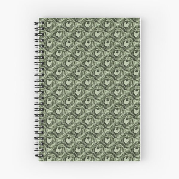 Item preview, Abstract Circle Pattern in Monochromatic Green designed and sold by Artistestella.
