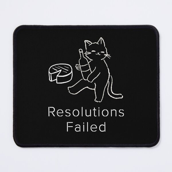 Item preview, Resolutions Failed | Funny New Year Cat | Cat Operating System designed and sold by ContigoART.