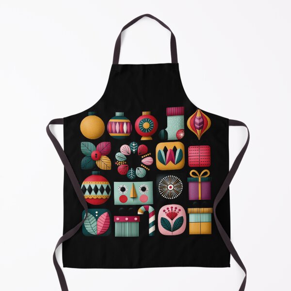 Item preview, Retro Geometric Christmas Ornaments Collection designed and sold by colorful-white.