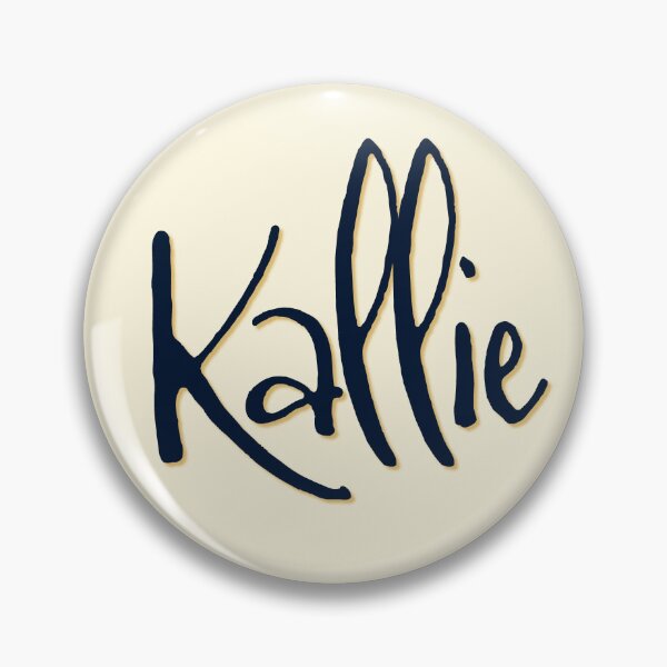 Artikelvorschau, KALLIE personalisiertes Schriftdesign entworfen und verkauft von CharlottePlaceArt.