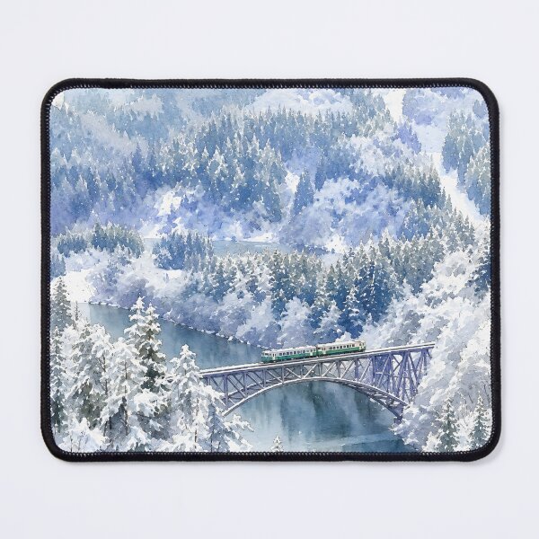 Item preview, First Tadami River Bridge Viewpoint designed and sold by HOMETOWN86.