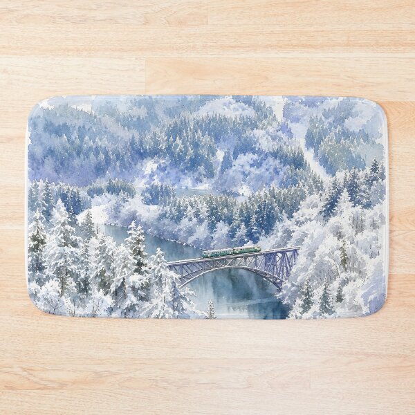 Item preview, First Tadami River Bridge Viewpoint designed and sold by HOMETOWN86.