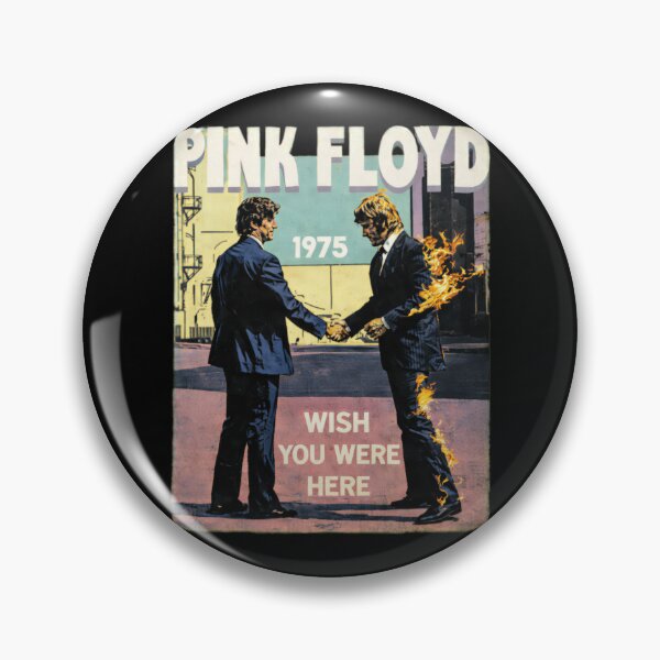 Item preview, Pink Floyd Wish You Were Here Handshake 1975 Vintage designed and sold by DawnNerbert.