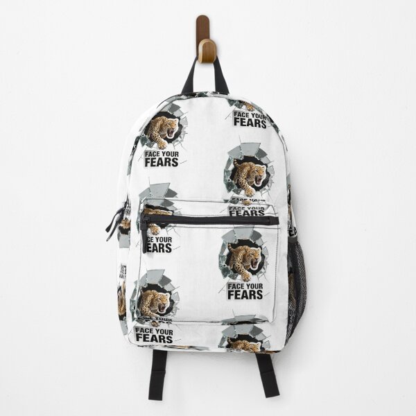 Item preview, Face Your Fears Leopard–Fearless Motivation designed and sold by carestazafeli.