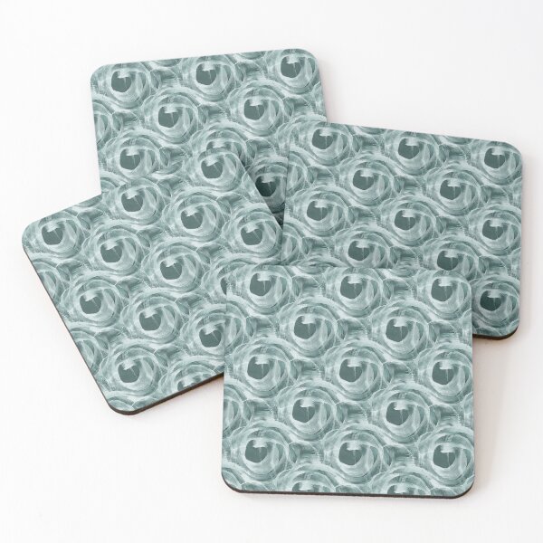 Item preview, Abstract Circle Pattern in Teal designed and sold by Artistestella.