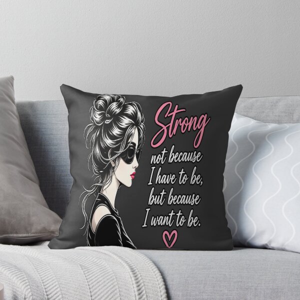 Item preview, Strong and Brave Floral Portrait designed and sold by FABIOLA1970.