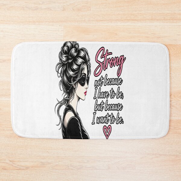 Item preview, Strong and Brave Floral Portrait designed and sold by FABIOLA1970.