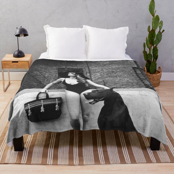 Item preview, Cindys with black dog designed and sold by jaqmusicoo.