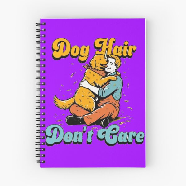Item preview, Dog Hair Don't Care Golden Retriever - Retro 70s Dog Dad Hug designed and sold by GenZFashion000.