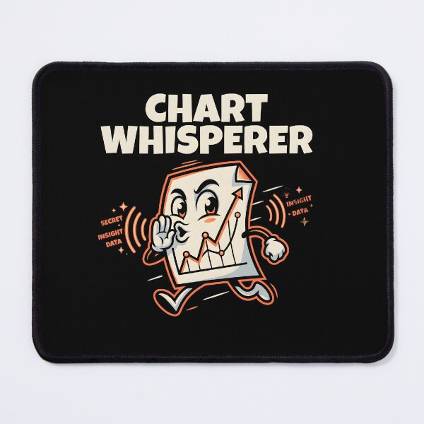 Item preview, Chart Whisperer designed and sold by Brain Fog Lab.