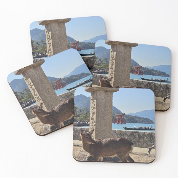 Item preview, Deer at Miyajima Island Japan designed and sold by sharon Wingard.