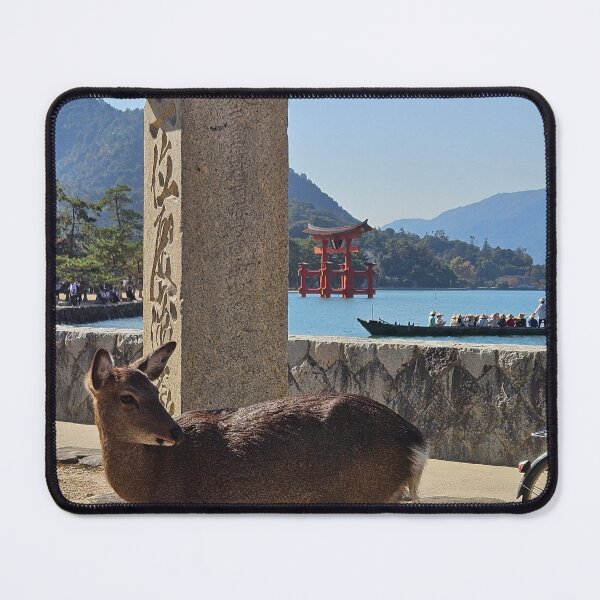 Item preview, Deer at Miyajima Island Japan designed and sold by sharon Wingard.