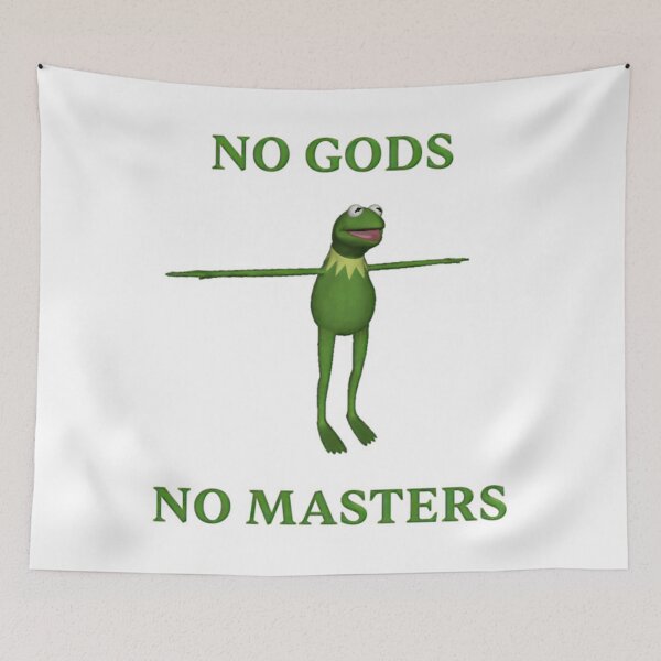 Item preview, No Gods No Masters designed and sold by TheresanGrano.