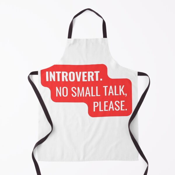 Item preview, INTROVERT — Funny Introvert Personality Typography designed and sold by Brensa.