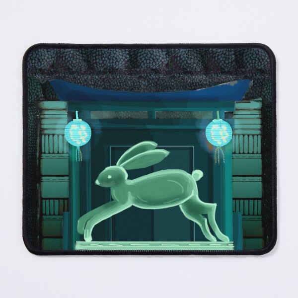 Item preview, Jade Rabbit Chinese Gate Night designed and sold by Donnahuntriss.