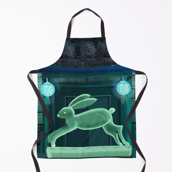 Item preview, Jade Rabbit Chinese Gate Night designed and sold by Donnahuntriss.