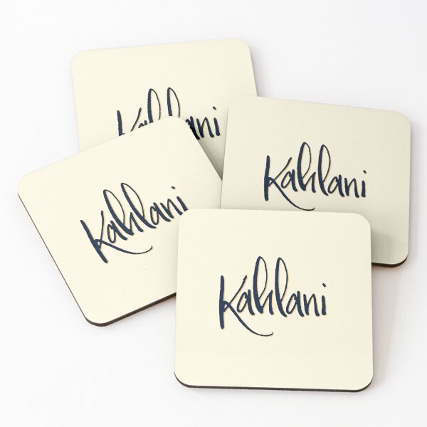 Item preview, KAHLANI personalized type design designed and sold by CharlottePlaceArt.