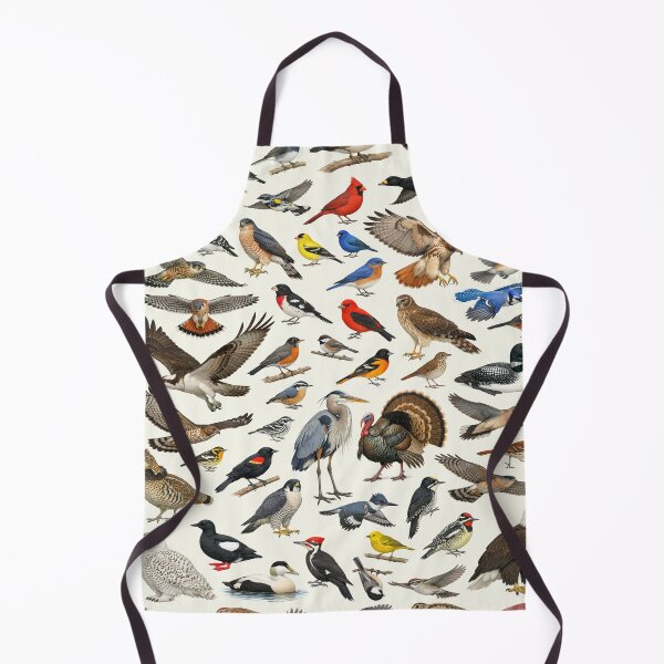 Item preview, Native Birds of New Hampshire Retro Style Identification Chart designed and sold by kakarikihill.