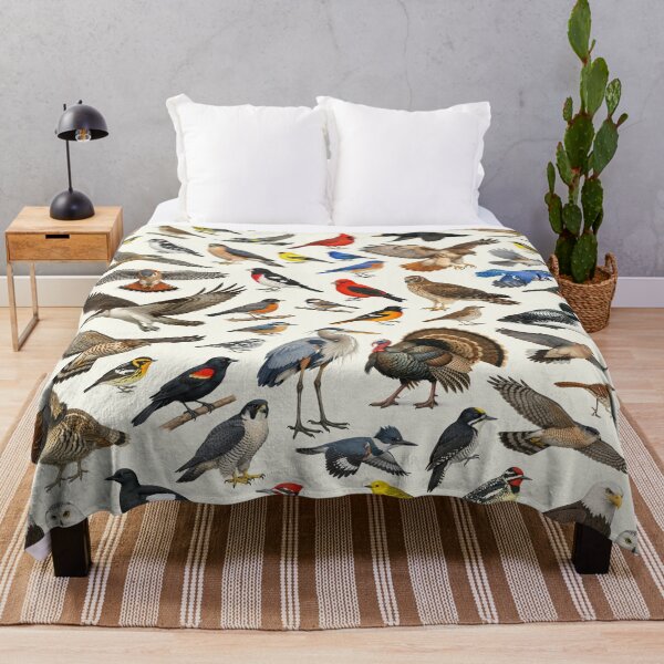 Item preview, Native Birds of New Hampshire Retro Style Identification Chart designed and sold by kakarikihill.