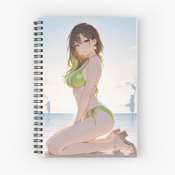 Item preview, Lime Horizon - Luminous Summer Anime Beauty designed and sold by SEIMEI2025.