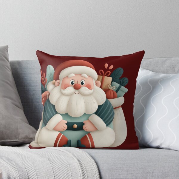 Item preview, Cute 3D Santa Claus with Holiday Gifts designed and sold by colorful-white.