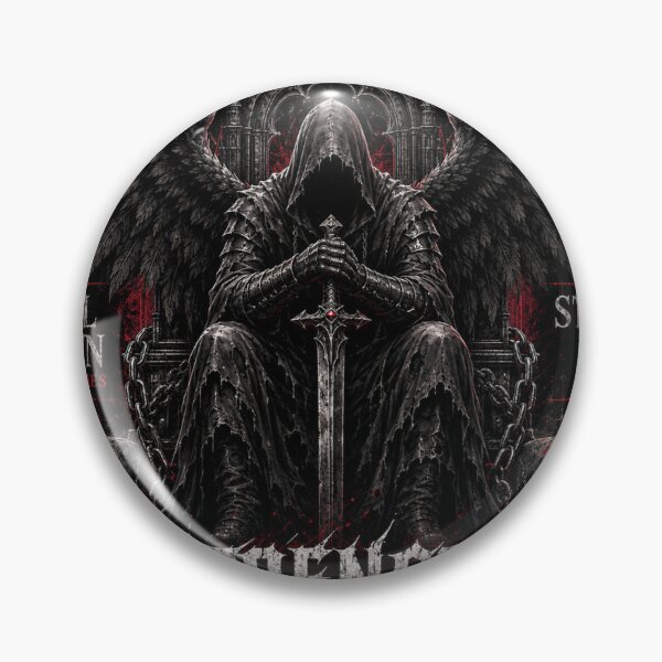 Item preview, Fearless Dark Winged Warrior designed and sold by VYBORA Studio.