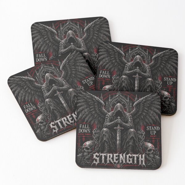 Item preview, Fearless Dark Winged Warrior designed and sold by VYBORA Studio.