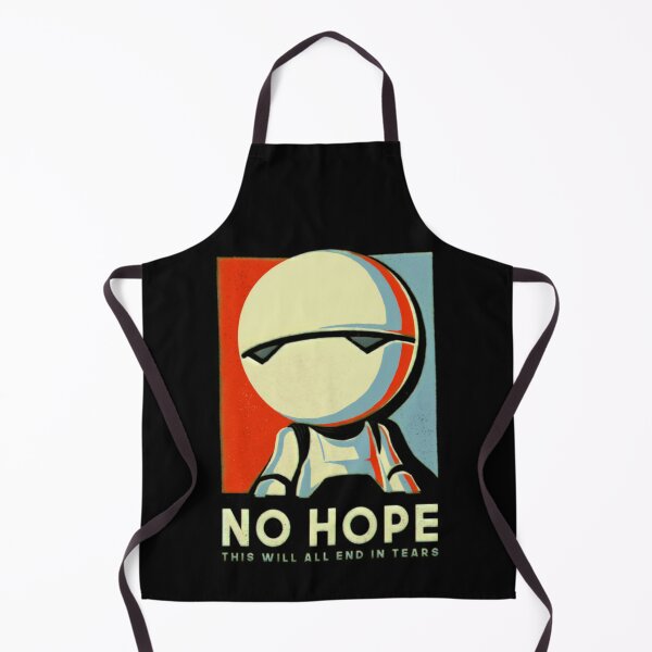 Item preview, No Hope Sign - Vote Marvin Paranoid Android - Hitchhiker's Guide To The Galaxy designed and sold by TheresanGrano.