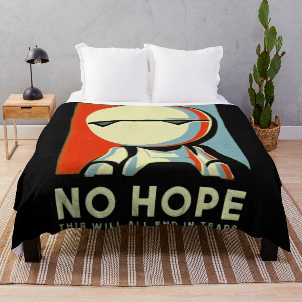Item preview, No Hope Sign - Vote Marvin Paranoid Android - Hitchhiker's Guide To The Galaxy designed and sold by TheresanGrano.
