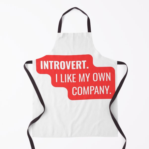 Item preview, INTROVERT — Funny Introvert Personality Typography designed and sold by Brensa.