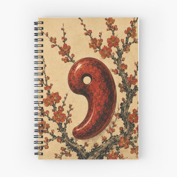 Item preview, Magatama – Spirit of Plum Blossoms designed and sold by  Silent Japan Studio.