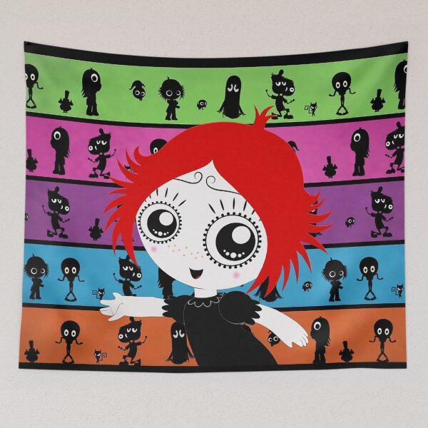 Item preview, Ruby Crew Wallpaper with Ruby designed and sold by QueenAlicorn.
