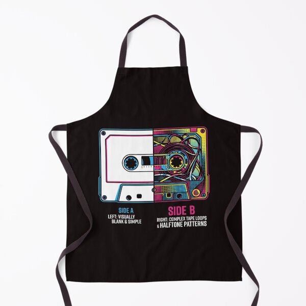 Item preview, Split Cassette Tape - Synthwave Audiophile Graphic designed and sold by SplashTastic.