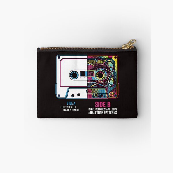 Item preview, Split Cassette Tape - Synthwave Audiophile Graphic designed and sold by SplashTastic.