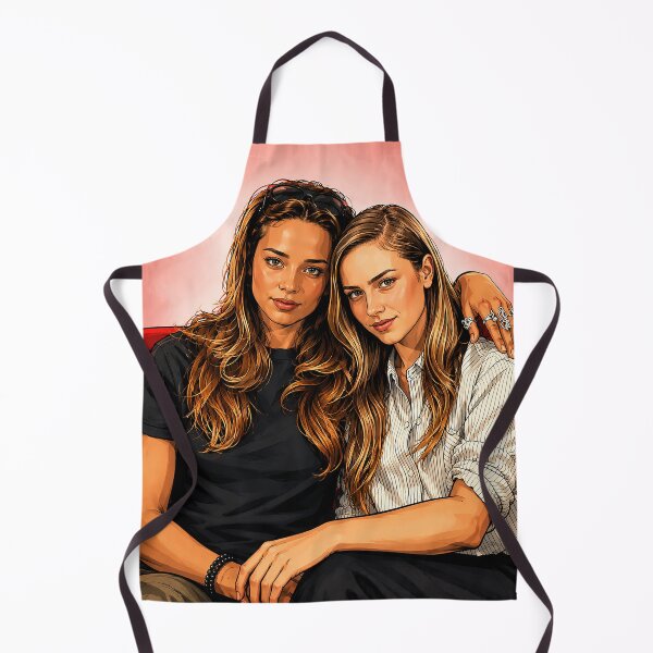 Item preview, Bo Bragason (Oona) and Amélie Hoeferle (Ramona) as a couple in Sterling Point (fan art) designed and sold by PopCultureAndStuff.