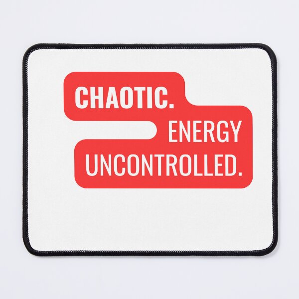 Item preview, CHAOTIC — Funny Chaotic Personality Typography designed and sold by Brensa.