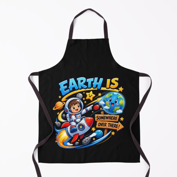 Item preview, Earth is Somewhere Overe There Kids Cosmic Address designed and sold by Genius Geek.