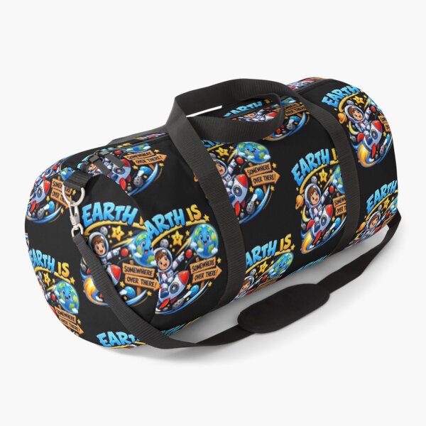 Item preview, Earth is Somewhere Overe There Kids Cosmic Address  designed and sold by Genius Geek.