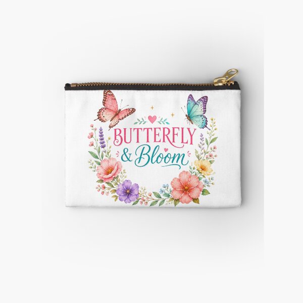 Item preview, Butterfly & Bloom | Floral Butterfly Garden Art designed and sold by Nicha Studio.