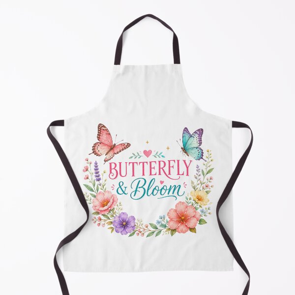 Item preview, Butterfly & Bloom | Floral Butterfly Garden Art designed and sold by Nicha Studio.