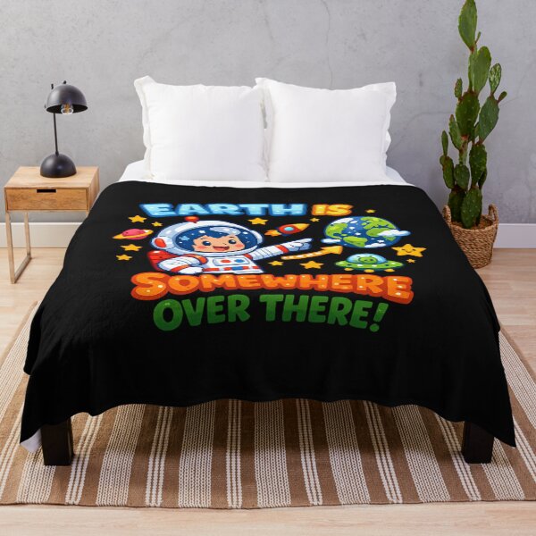 Item preview, Earth is Somewhere Overe There Kids Cosmic Address designed and sold by Genius Geek.