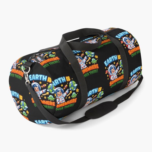 Item preview, Earth is Somewhere Overe There Kids Cosmic Address  designed and sold by Genius Geek.
