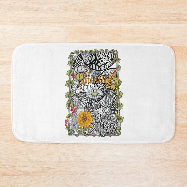 Item preview, Zentangle Bloom designed and sold by LorieFossaArt.