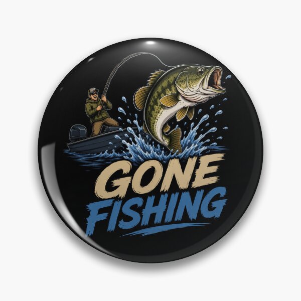 Item preview, Gone Fishing  designed and sold by TheEndDesign.