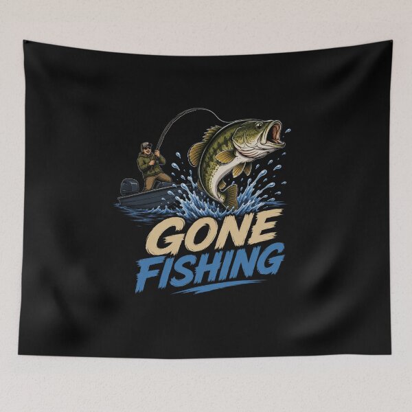 Item preview, Gone Fishing  designed and sold by TheEndDesign.