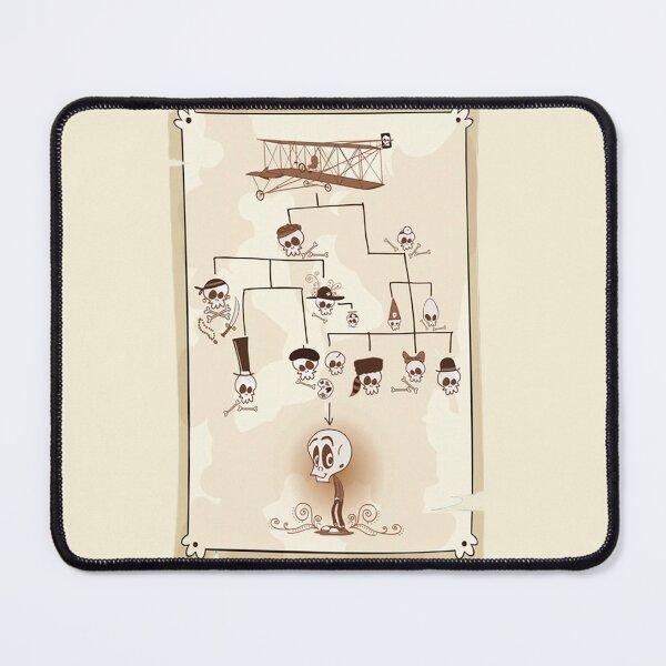 Item preview, Skullboy's Connection to the Wright Brothers designed and sold by QueenAlicorn.