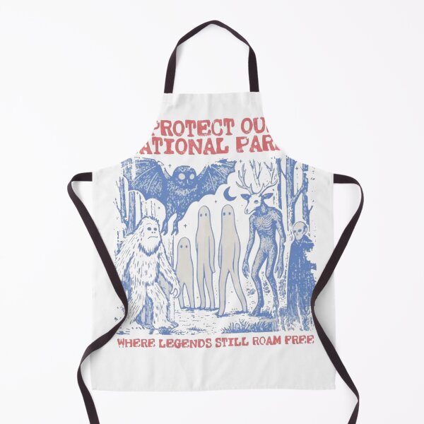 Item preview, Cryptid National Parks - protect our national park where legends still roam free designed and sold by roartusa.