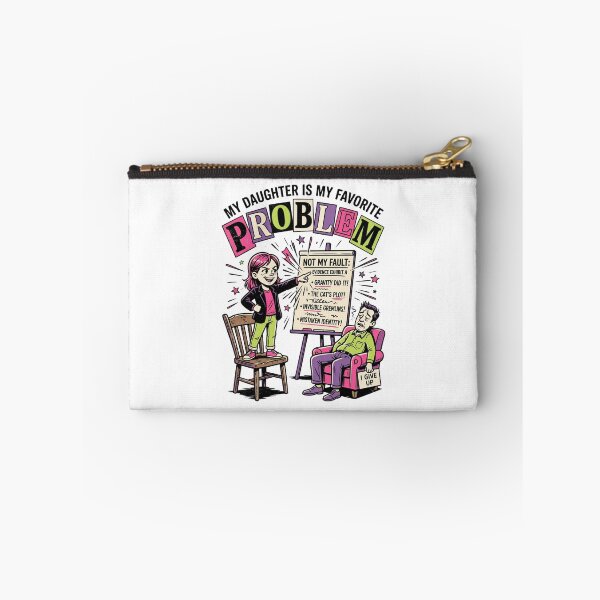 Item preview, My Daughter Is My Favorite Problem - Funny Dad & Parenting Humor designed and sold by BumbleBloom7.
