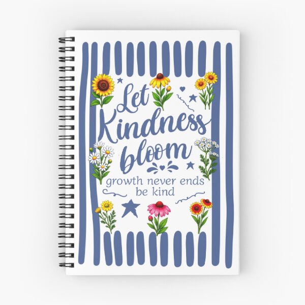 Item preview, Let kindness Bloom Wildflower Lover Design designed and sold by DivineHaven.