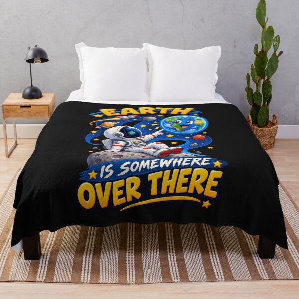 Item preview, Earth is Somewhere Overe There Kids Cosmic Address designed and sold by Genius Geek.